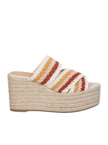 Multicolor Elsa Crochet Sandals - Castañer - Modalova