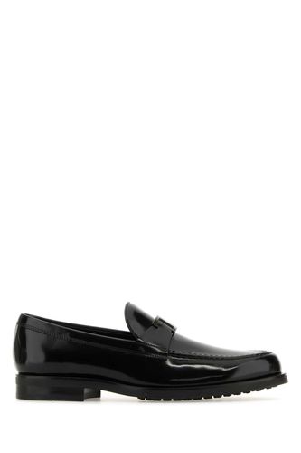 Black Leather T Timeless Loafers - Tod's - Modalova