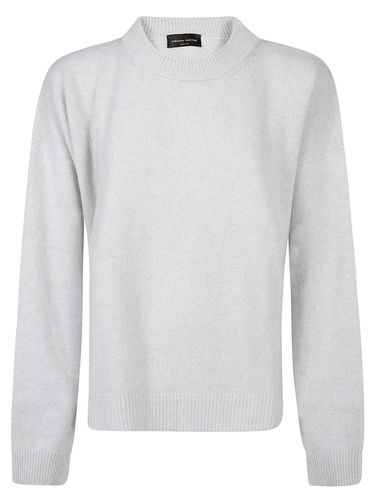 Crewneck Knit Sweater - Roberto Collina - Modalova