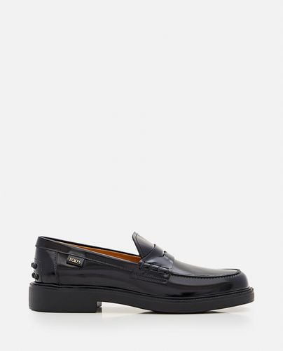 Tod's Logo Leather Loafers - Tod's - Modalova