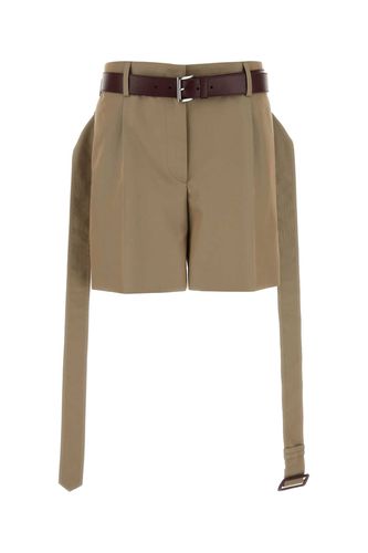 Prada Khaki Twill Shorts - Prada - Modalova