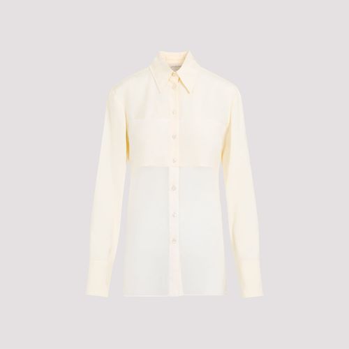 SportMax boa Ivory Viscose Shirt - SportMax - Modalova