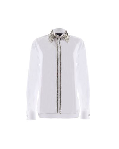 John Richmond Shirt With Appliqués - John Richmond - Modalova