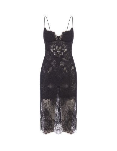 All-over Lace Lingerie Dress - Ermanno Scervino - Modalova