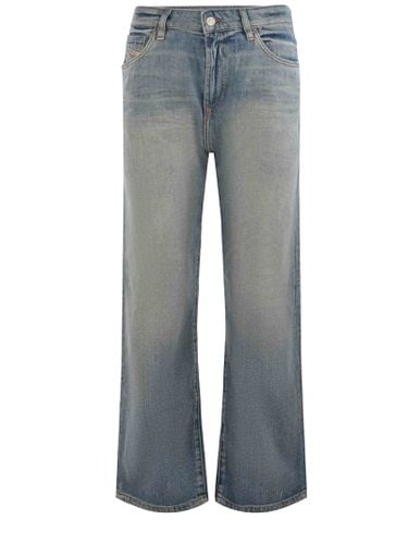 D-reggy Whiskering Effect Jeans - Diesel - Modalova