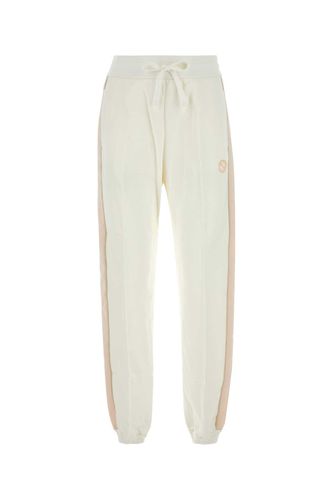 Gucci White Cotton Joggers - Gucci - Modalova