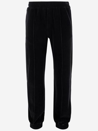 Chenille Joggers With Chez Patch - Valentino - Modalova