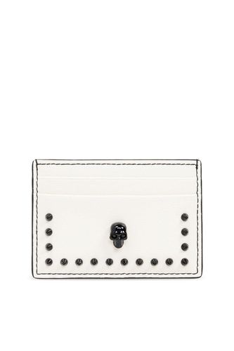 Skull Stud Embellished Card Holder - Alexander McQueen - Modalova