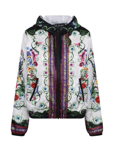 Floral-print Bomber Jacket - Versace Jeans Couture - Modalova