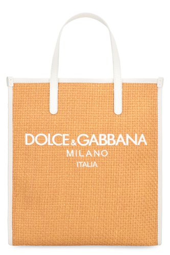 Dolce & Gabbana Raffia Tote Bag - Dolce & Gabbana - Modalova