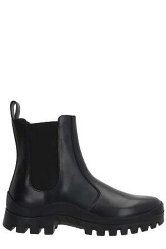 The Row Round Toe Ankle Boots - The Row - Modalova