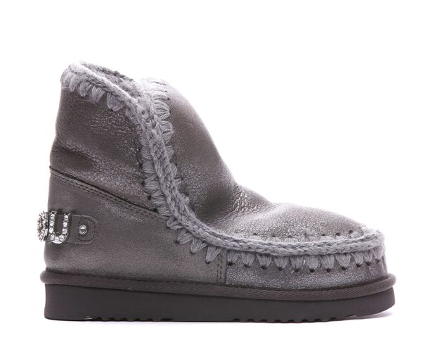 Mou Eskimo Rhinestones Logo Booties - Mou - Modalova