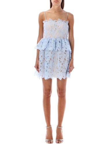 Organza Lace Mini Dress - self-portrait - Modalova