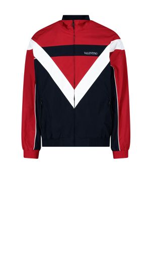 Zip Panelled Jacket - Valentino Garavani - Modalova