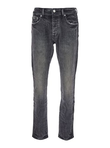 Skinny Faded Jeans In Denim Man - Purple Brand - Modalova