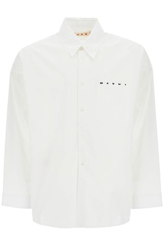 Marni Boxy Shirt With Pocket Detail - Marni - Modalova