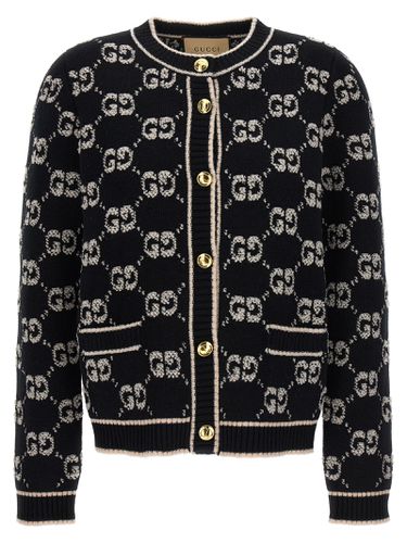 Gucci Cardigan Logo Gg - Gucci - Modalova