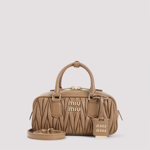 Miu Miu Lamb Leather Handbag - Miu Miu - Modalova