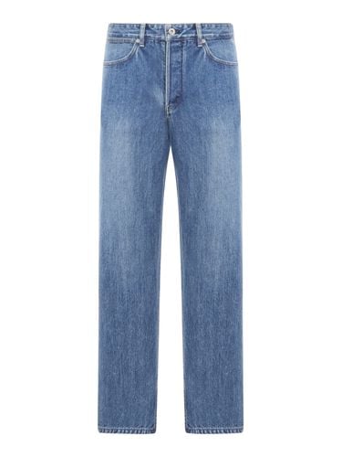 Logo-patch Cotton Tapered Jeans - Jil Sander - Modalova