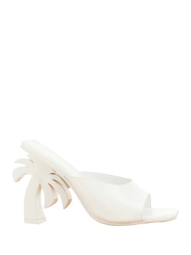 Palm Leather Heeled Sandals - Palm Angels - Modalova