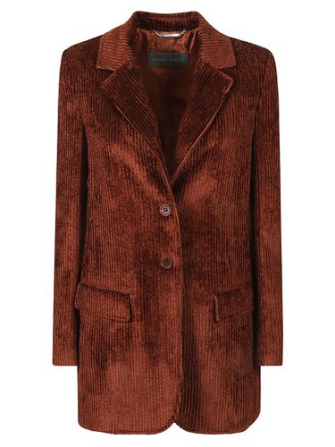 Ribbed Two-button Blazer - Alberta Ferretti - Modalova