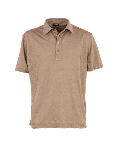 Zegna T-shirts And Polos Green - Zegna - Modalova