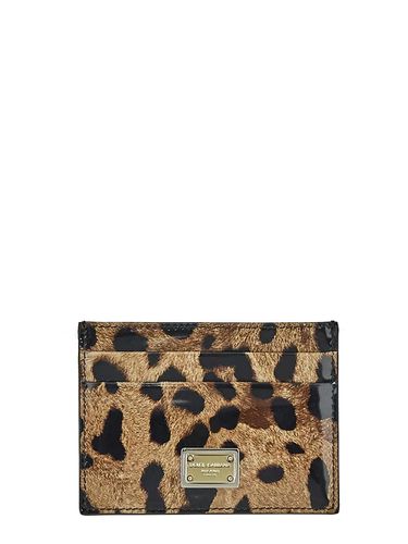 Leopard-print Card Holder - Dolce & Gabbana - Modalova