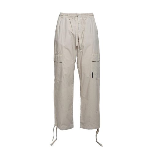 Straight-leg Drawstring Cargo Trousers - MSGM - Modalova