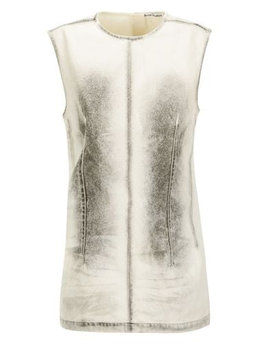 Sleeveless Denim Mini Dress - Acne Studios - Modalova