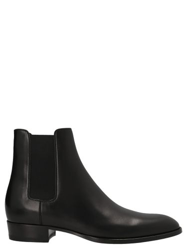 Saint Laurent Leather Chelsea Boot - Saint Laurent - Modalova