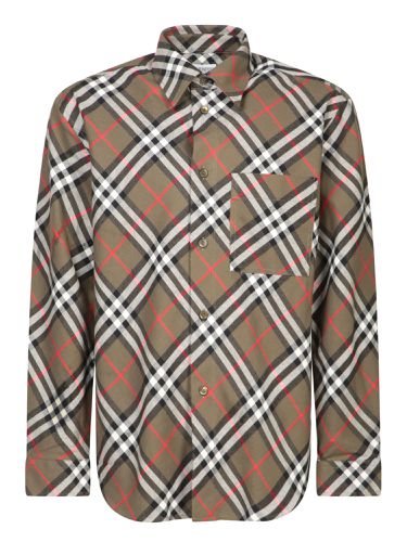 Burberry Embroidered Oxford Shirt - Burberry - Modalova