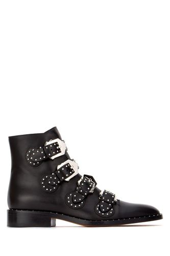 Givenchy Black Leather Ankle Boots - Givenchy - Modalova