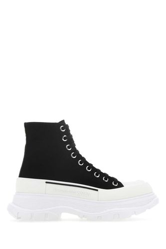 Black Canvas Canvas Sack Sneakers - Alexander McQueen - Modalova