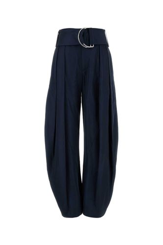 J. W. Anderson Blue Satin Wide-leg Pant - J.W. Anderson - Modalova
