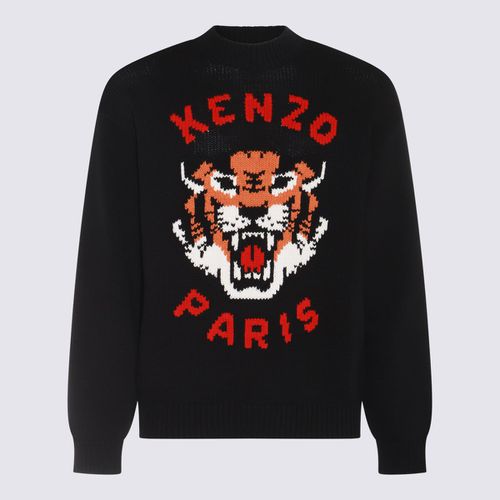 Kenzo Black Cotton Knitwear - Kenzo - Modalova