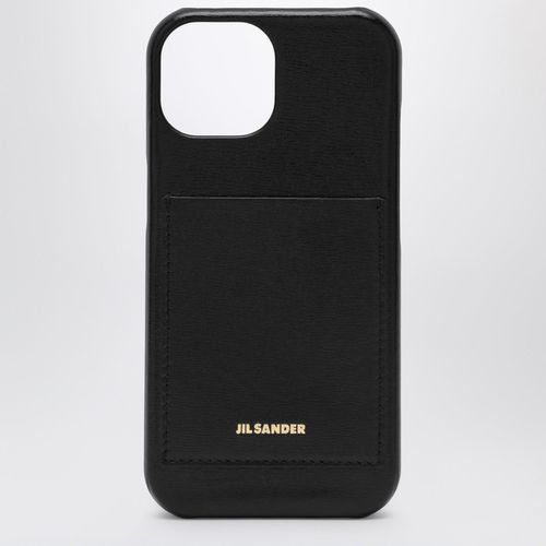 Black Iphone 15 Pro Cover With Logo - Jil Sander - Modalova