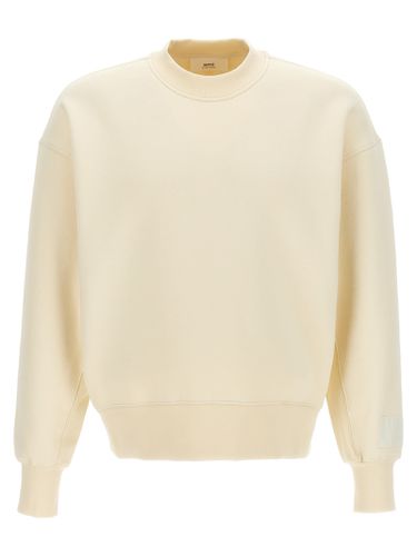 Logo Embroidery Sweatshirt - Ami Alexandre Mattiussi - Modalova