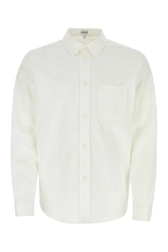 Loewe White Oxford Shirt - Loewe - Modalova