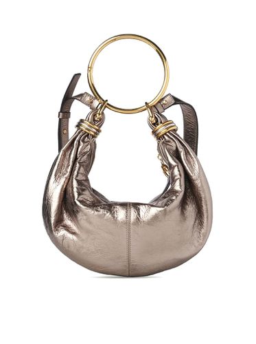 Bracelet Hobo Bag Small In Metallic Leather - Chloé - Modalova