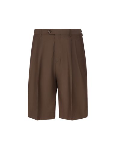 Lardini Bermuda Shorts With Pleats - Lardini - Modalova