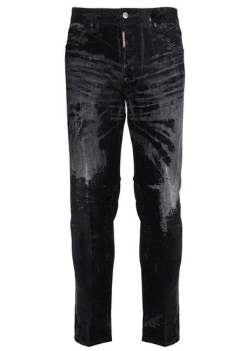 Mid-rise Distressed Skinny Jeans - Dsquared2 - Modalova