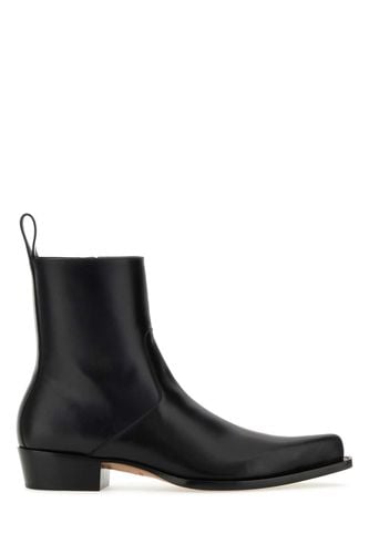 Black Leather Ripley Ankle Boots - Bottega Veneta - Modalova