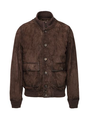 Golden Goose Valstar Suede Jacket - Golden Goose - Modalova