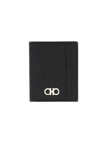 Ferragamo Leather Card Holder - Ferragamo - Modalova