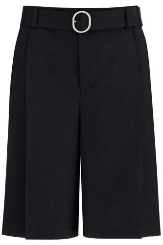 Jil Sander Gabardine Bermuda Shorts - Jil Sander - Modalova