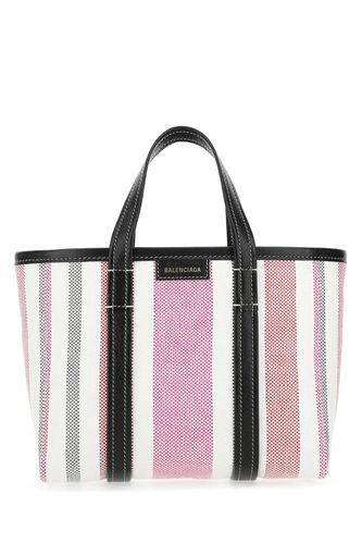 Multicolor Raffia Barbes Handbag - Balenciaga - Modalova