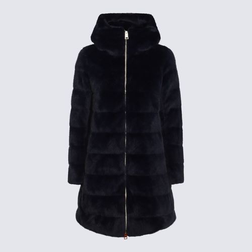 Herno Navy Down Jacket - Herno - Modalova