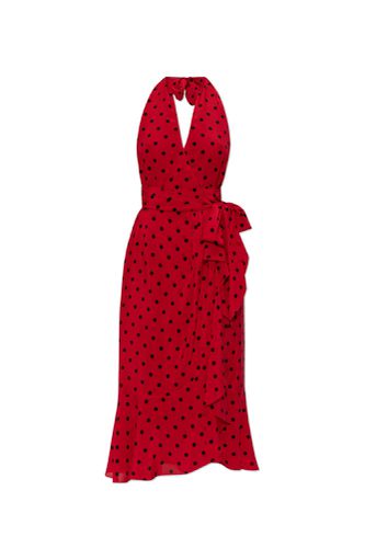 Silk Dress From The 4th Anniversary Collection - Moschino - Modalova