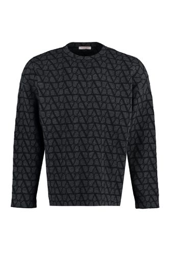 Valentino Crew-neck Wool Sweater - Valentino - Modalova