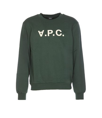 A. P.C. Logo Standard Sweatshirt - A.P.C. - Modalova